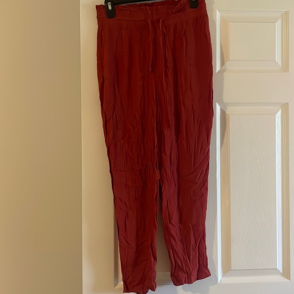 Red/orange Abercrombie and Fitch Pants - Picture 1 of 1